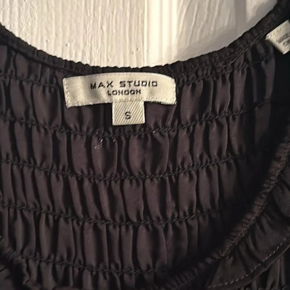 NEW Max Studio Women's Black Velvet Maxi Dress - Picture 9 of 10